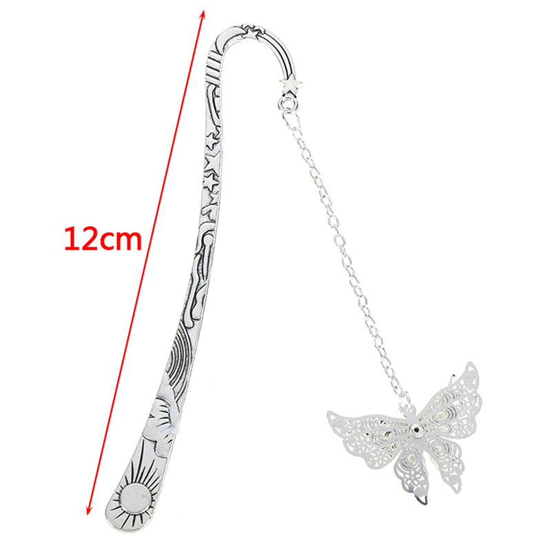 Luminous Night Butterfly Bookmark Label Read Maker Feather Book Mark BL-i- - Picture 9 of 12