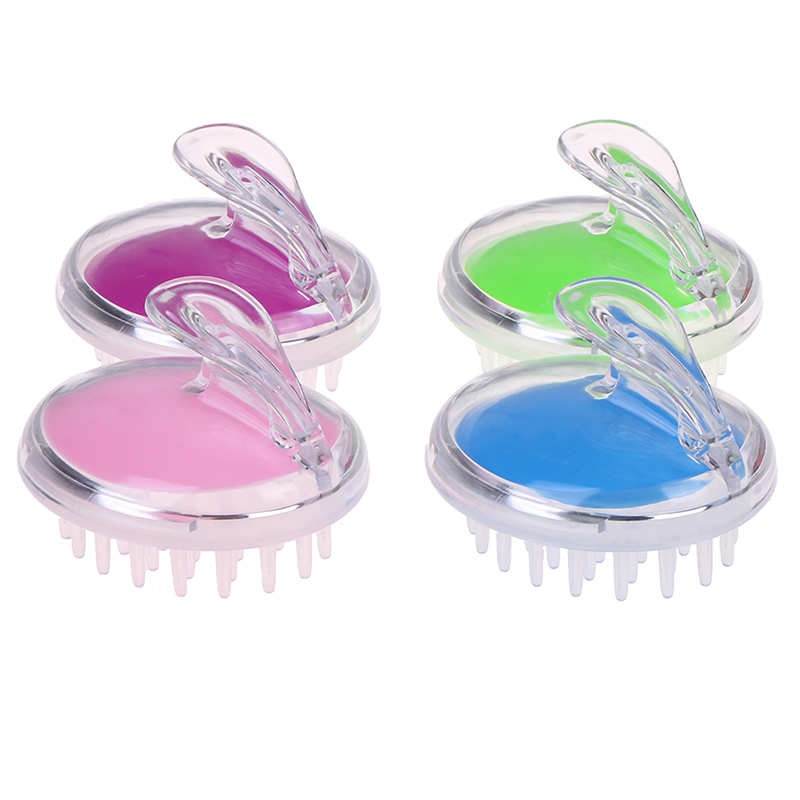 Head Scalp Massager Shampoo Bath Brush Head Hair Care Vibrating Br;;b