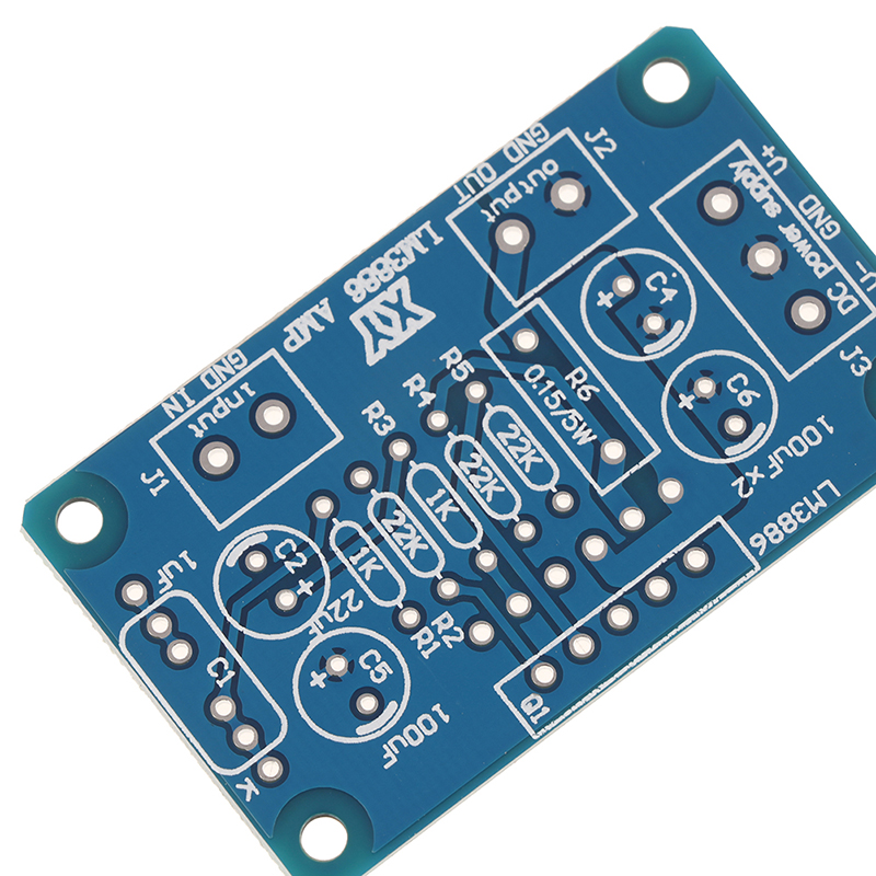 DC ±20-28V 68W LM3886TF HIFI power amplifier board PCB parallel bare^JO - Picture 10 of 10