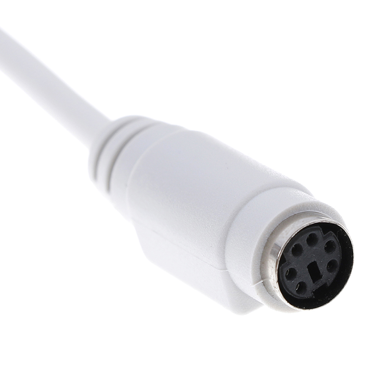 PS2 1 to 2 splitter adapter cable mouse keyboard IC card reader laser scann-b - Picture 5 of 8