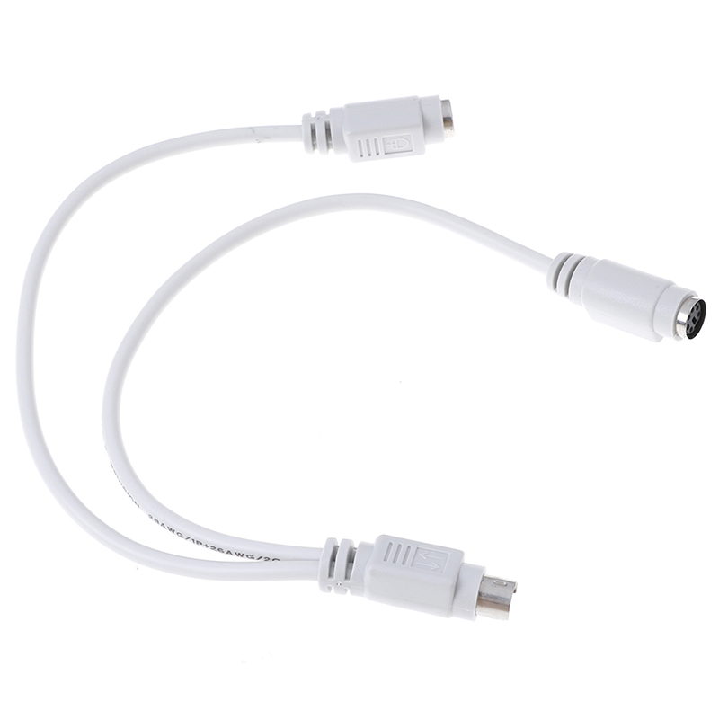 PS2 1 to 2 splitter adapter cable mouse keyboard IC card reader laser scann-b - Picture 6 of 8