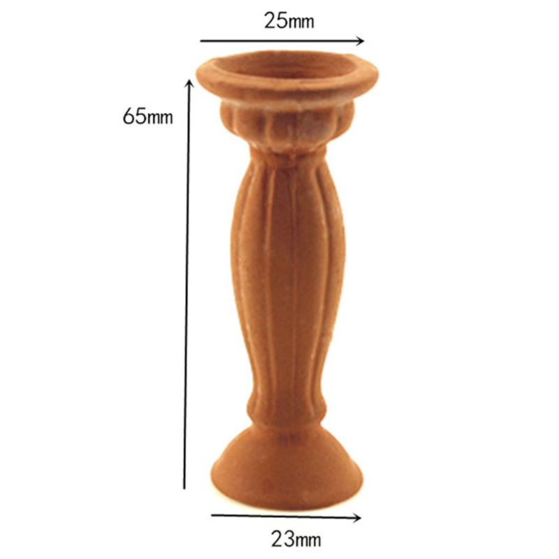 1:12 Handmade Dollhouse Miniature Vintage Porcelain Flower Pot Vase Home Deco* p