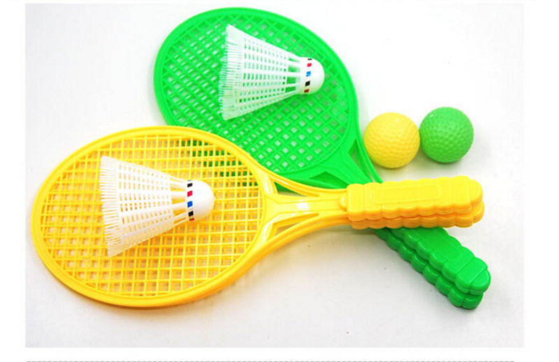 1 Paar Kind Badminton Tennisschläger Baby Sport Bett Spielzeug LernspielzeugY JW 1 Paar Kind Badminton Tennisschläger Baby Sport Bett Spielzeug LernspielzeugY JW