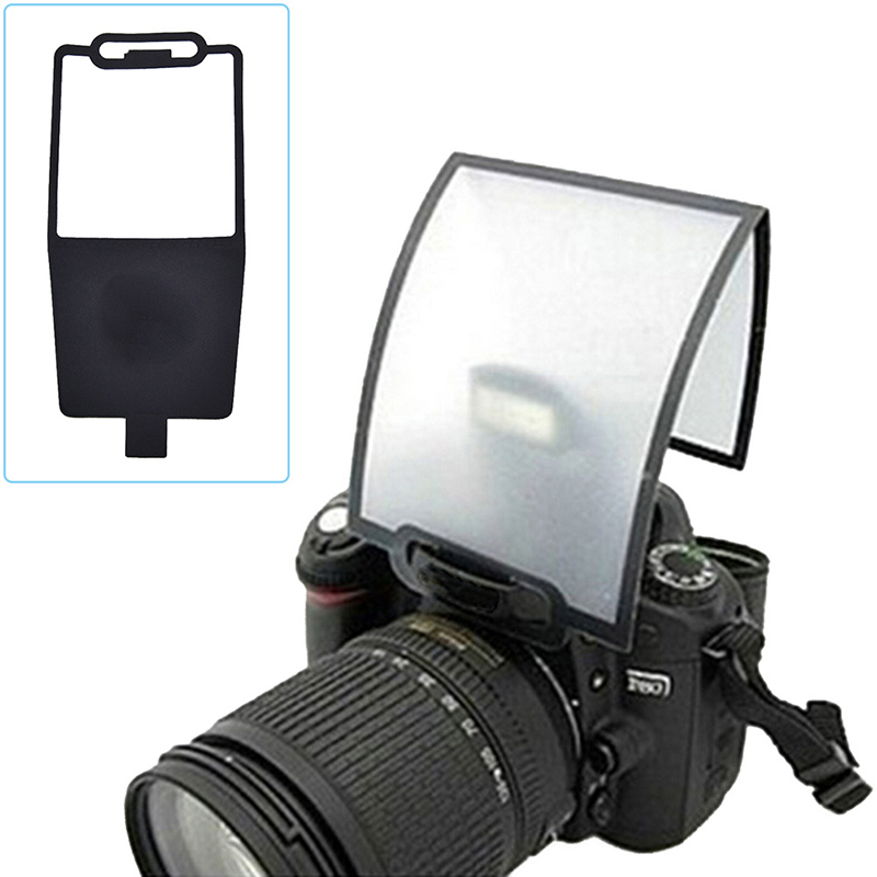 Flash Diffuser Softbox Black Clear Reflector Canon Nikon Yongnuo Speedlite-wf