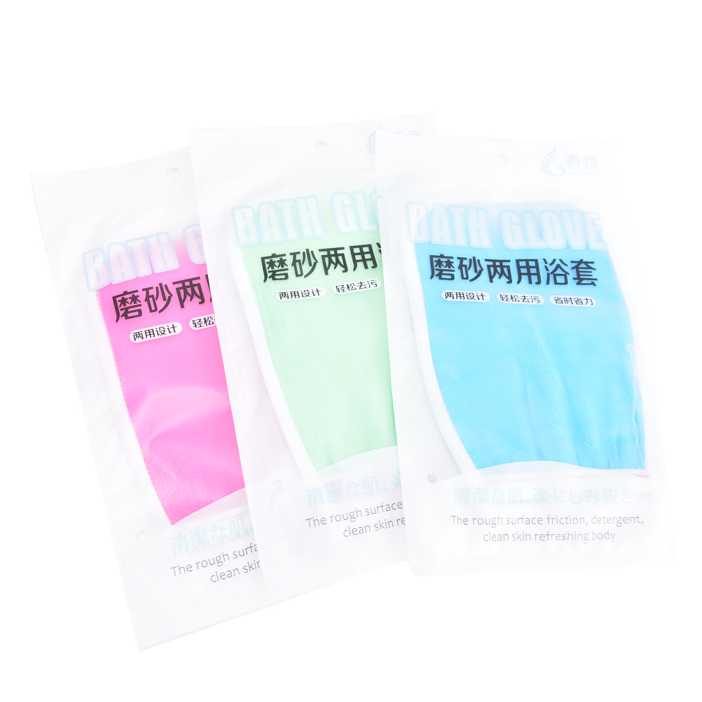 Guanto Scrub Bagno Corpo Doccia Tessuto Esfoliante Spugna Puff Consegna Casuale√-