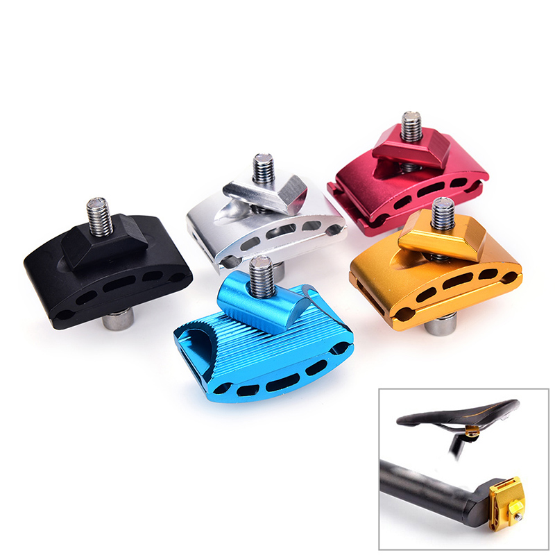 1pc Mountain Bike Seatpost Head Saddle Pipe Head Bicycle Screw Seat Tube Ch3! CH