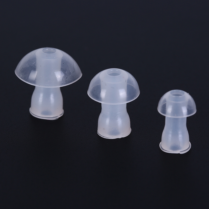 Mushroom Shape Domes Earplug Ear Plug Tips With Tubing Tubes for BTE Hearing KY eBay