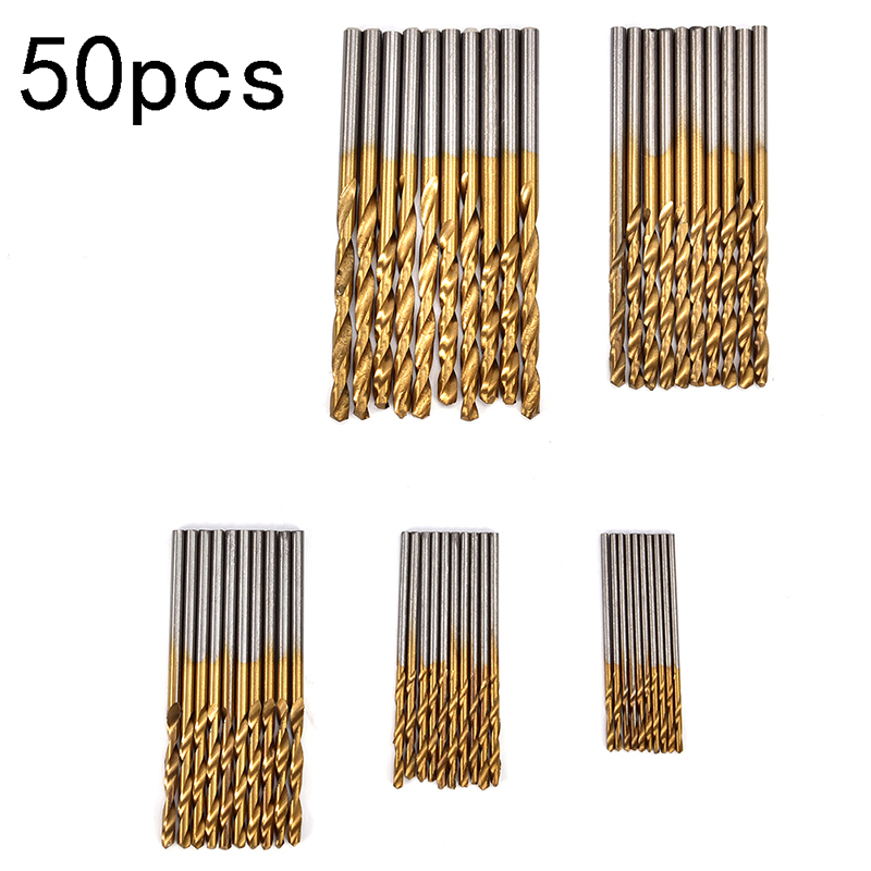 50pcs-1-1-5-2-2-5-3mm-titanium-coated-hss-high-speed-steel-drill-bit