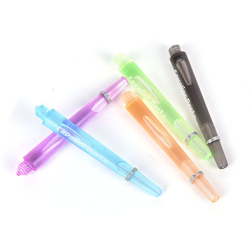 6pcs 5 Colors Nylon Dart Shafts Dart Accessories 45mm with O Ring 2BA