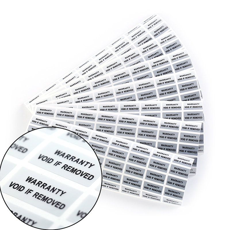 Warranty Void If Removed Hologram Label at | Holographic Sticker in