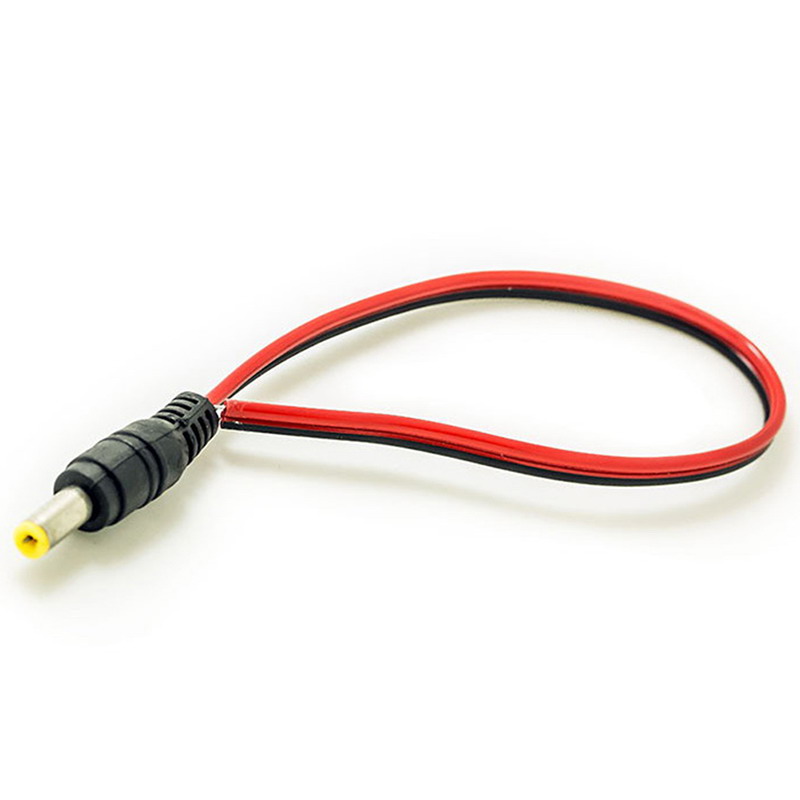 10x5.5x2.1mm Male + Female DC Power Socket Jack Plug Connector Cable Wire 12V - - Picture 5 of 7