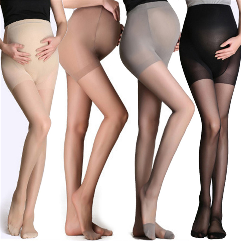 Maternity Tights Pantyhose Sexy Pregnant Women Elastic Pantyhose