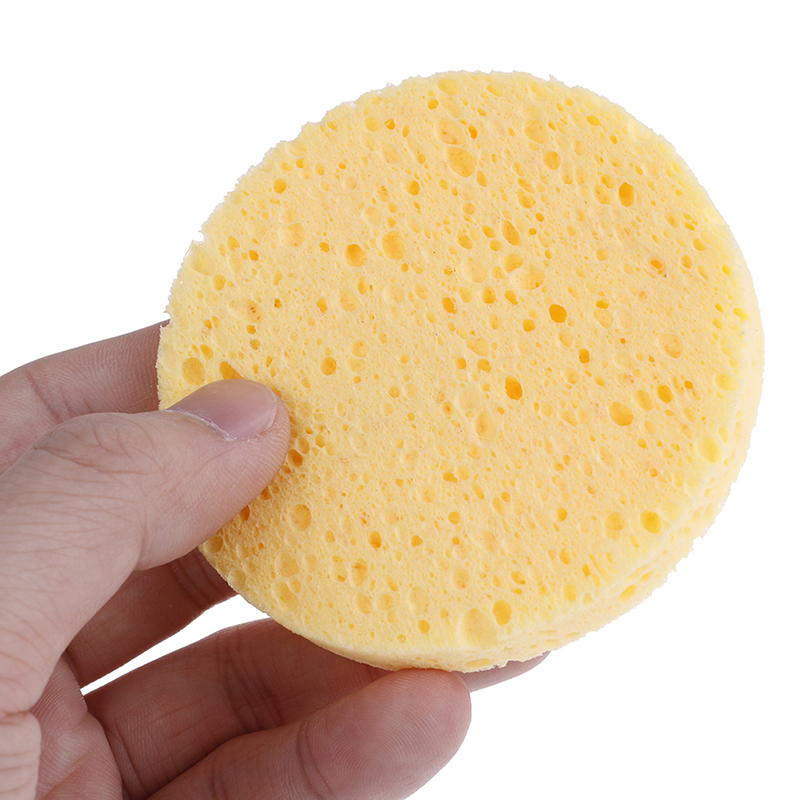 4Pcs/set Useful Soft Puff Face Makeup Remover Cleansing Washing Sponge PadATDI - Imagen 11 de 11