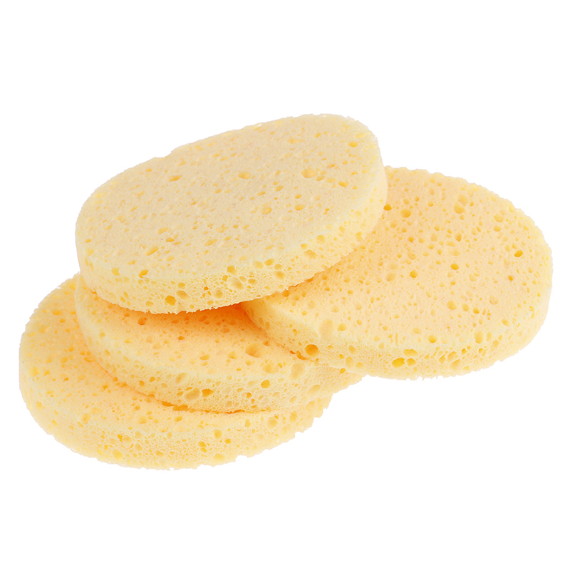 4Pcs/set Useful Soft Puff Face Makeup Remover Cleansing Washing Sponge PadATDI - Imagen 8 de 11