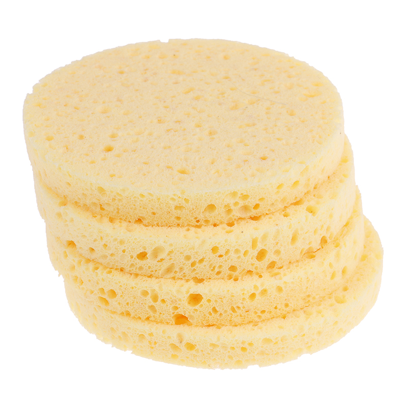 4Pcs/set Useful Soft Puff Face Makeup Remover Cleansing Washing Sponge PadATDI - Imagen 9 de 11