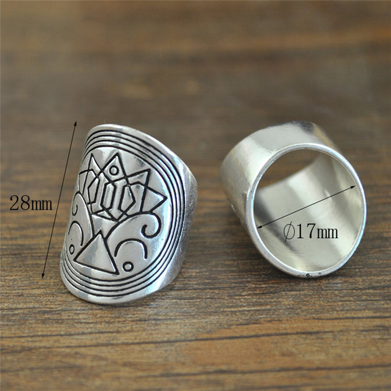 Sterling silver sales knuckle ring set