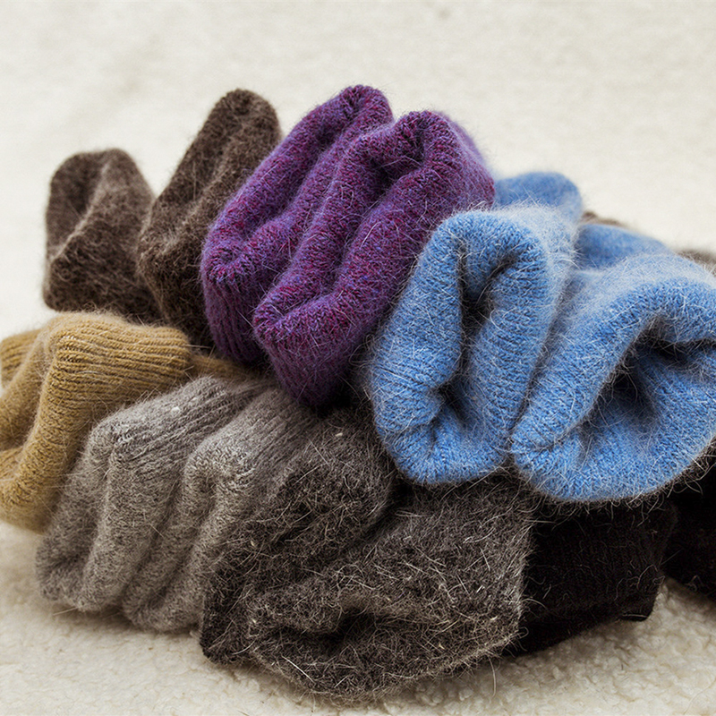 Chaussettes angora online femme